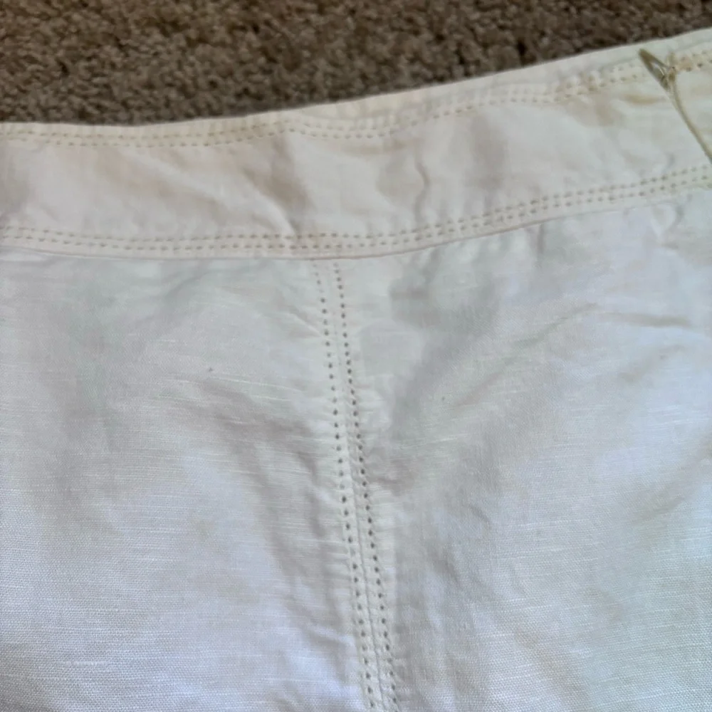 Cotton Linen White Skirt Fieldgear Suze‎ 16
